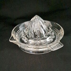 Vintage Hazel Atlas Glass Lemon Reamer